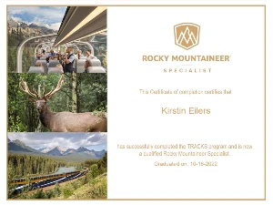 Rocky Mountaineer Travel Advisor